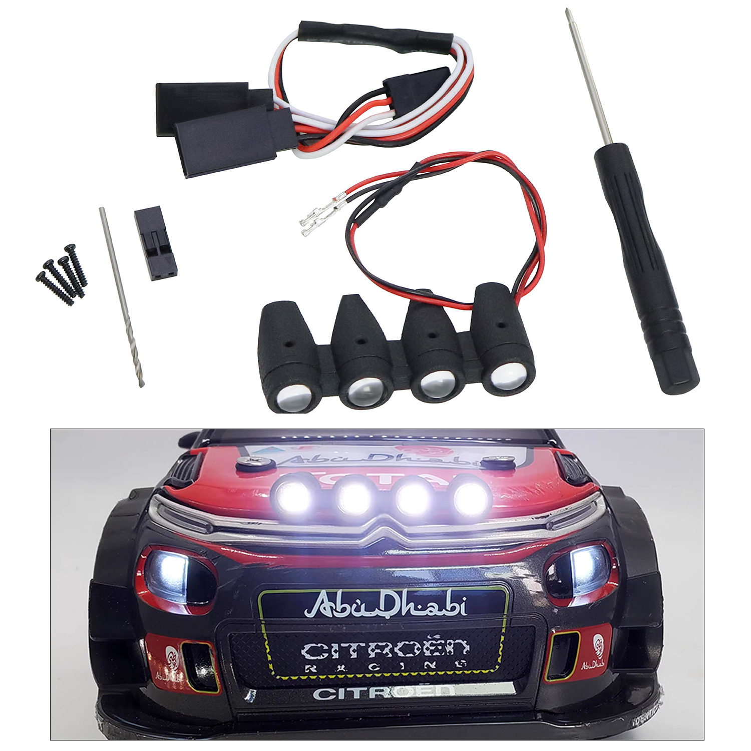 Rc Helicopter Bag - RC Car 14303 LED 5V Simulation