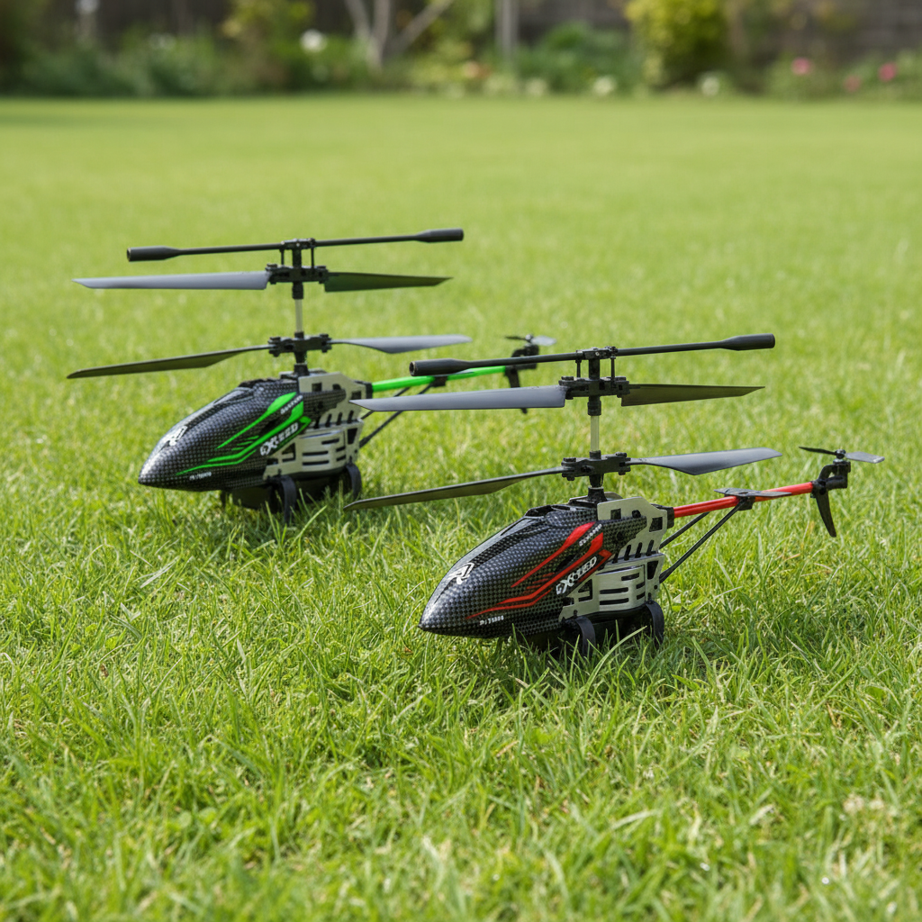 Alloy ABS 7 LED Colors RC Heli - Rc Helicopter Large ulasan dan harga