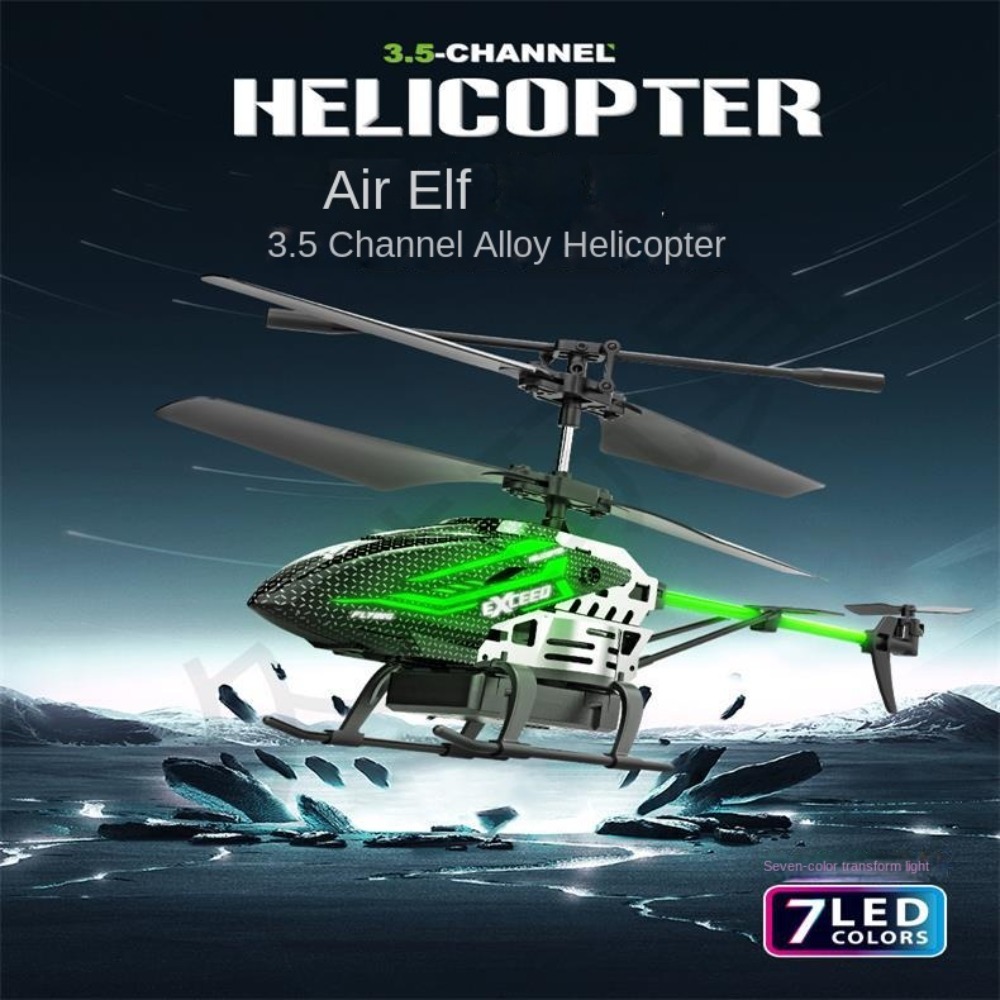 Alloy ABS 7 LED Colors RC Heli - Rc Helicopter Large ulasan dan harga