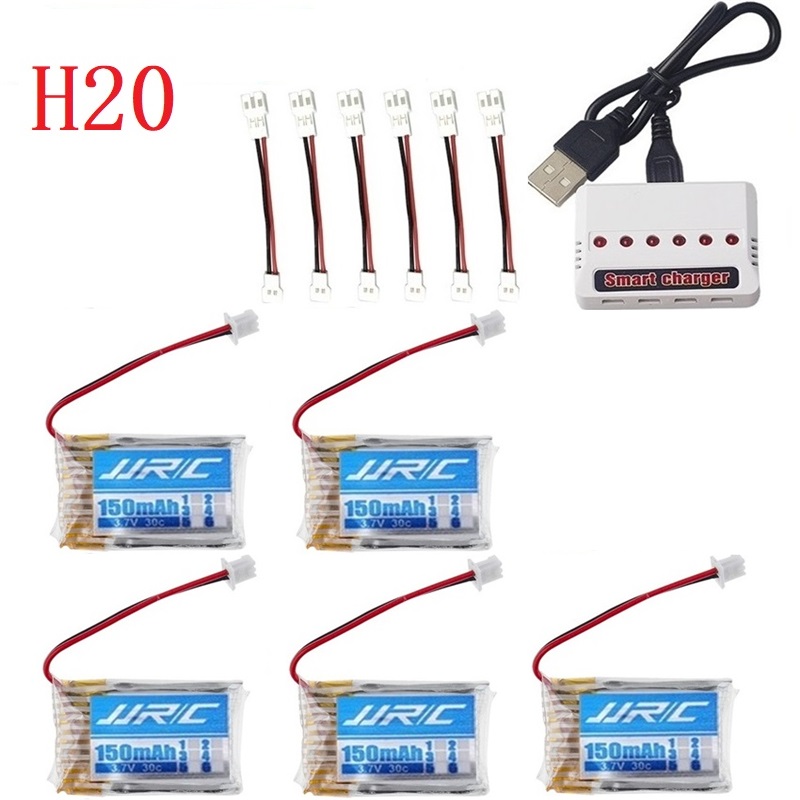 Original JJRC H20 battery 3.7V - Rc Helicopter Charger ulasan dan harga