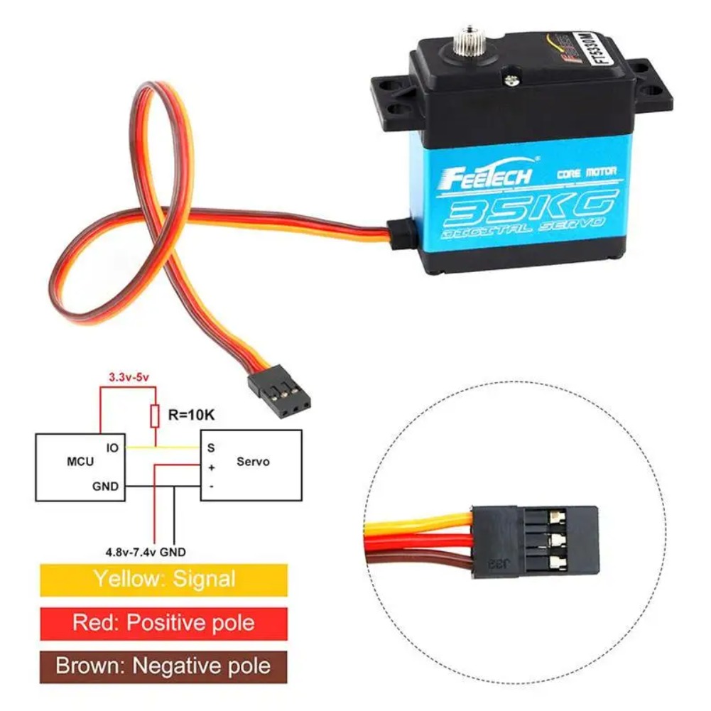 FEETECH FT5330M 35KG Digital S - Rc Helicopter Servo ulasan dan harga
