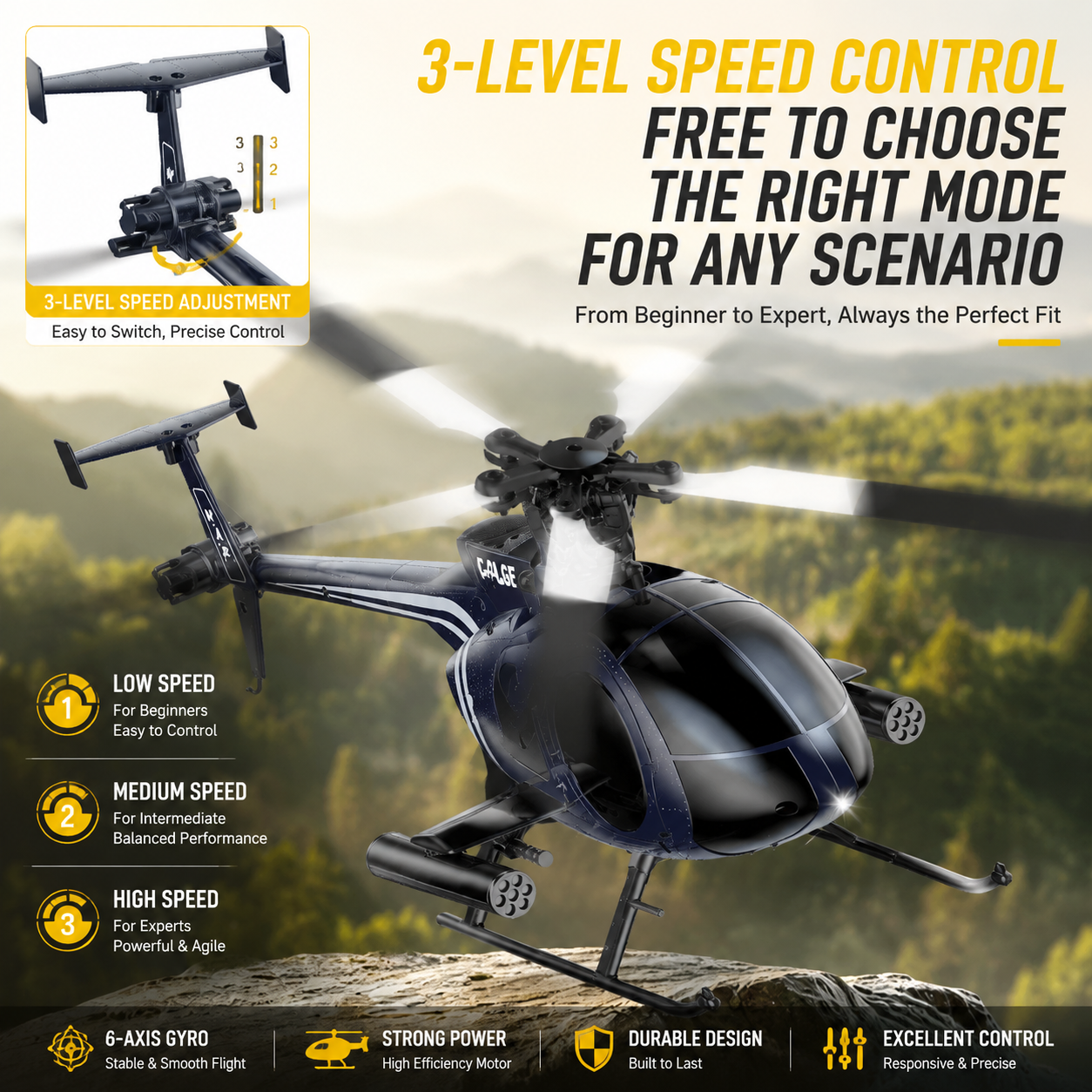 K300 6CH RC Helicopter Brushle - Rc Helicopter Large ulasan dan harga