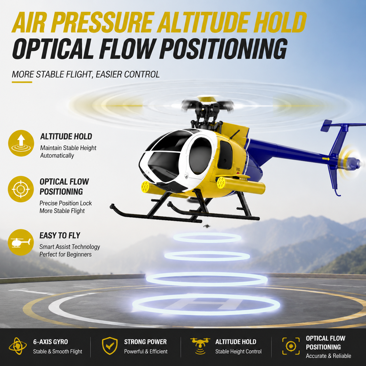 K300 6CH RC Helicopter Brushle - Rc Helicopter Large ulasan dan harga