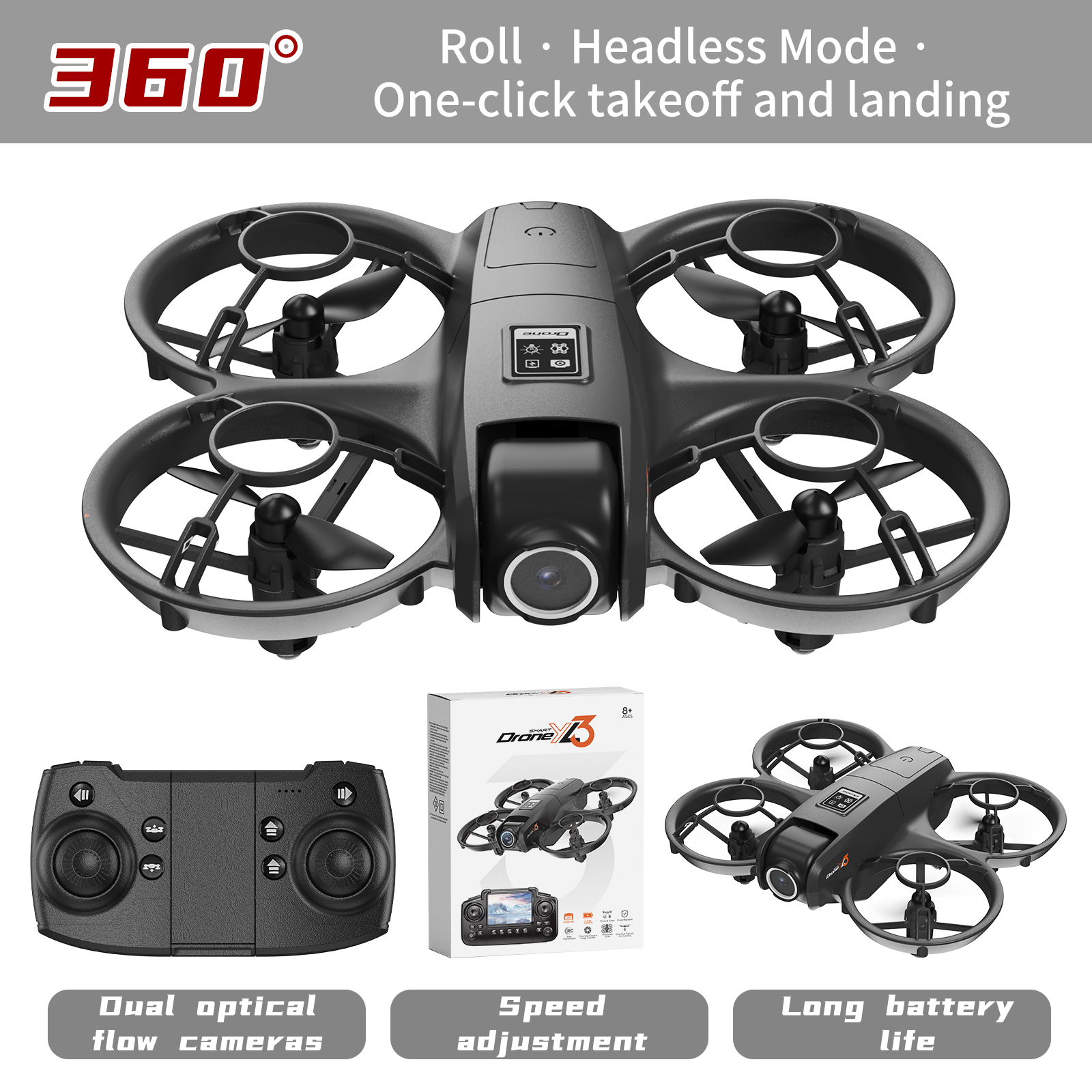 YL3 Remote-Controlled Drone wi - Rc Helicopter Case ulasan dan harga