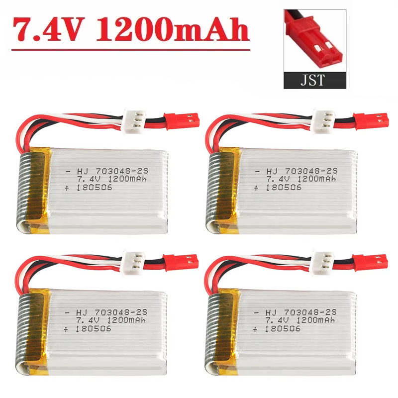 Lipo Battery 2S 7.4V 1200mAh 7 - Rc Helicopter Parts ulasan dan harga