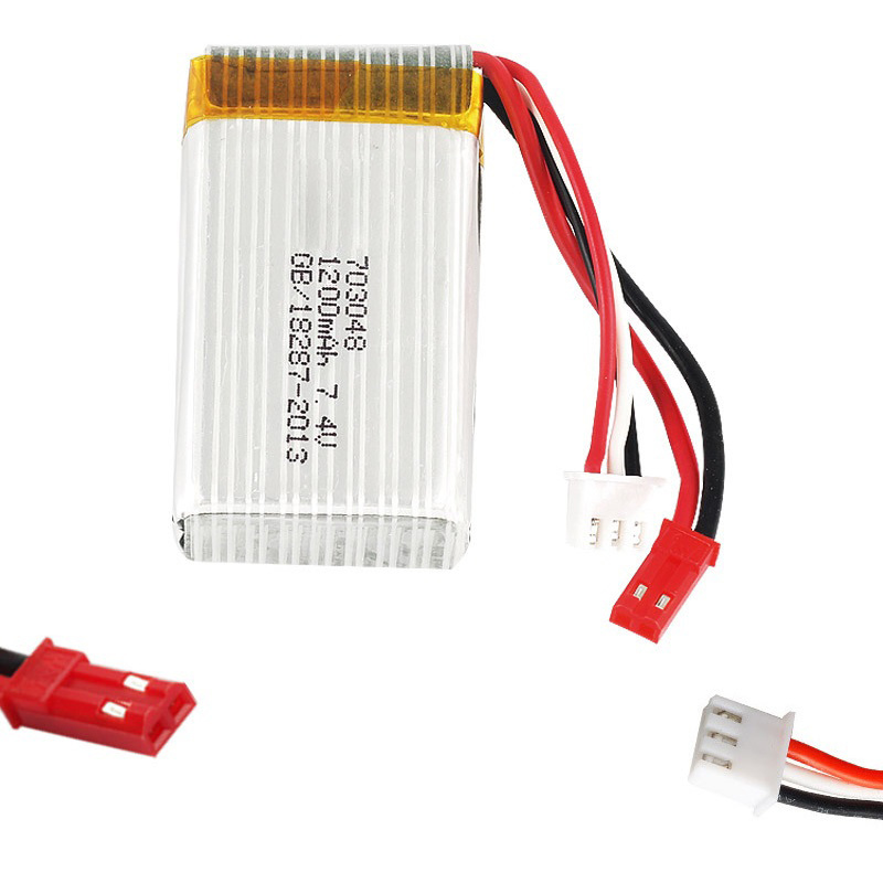 Lipo Battery 2S 7.4V 1200mAh 7 - Rc Helicopter Parts ulasan dan harga