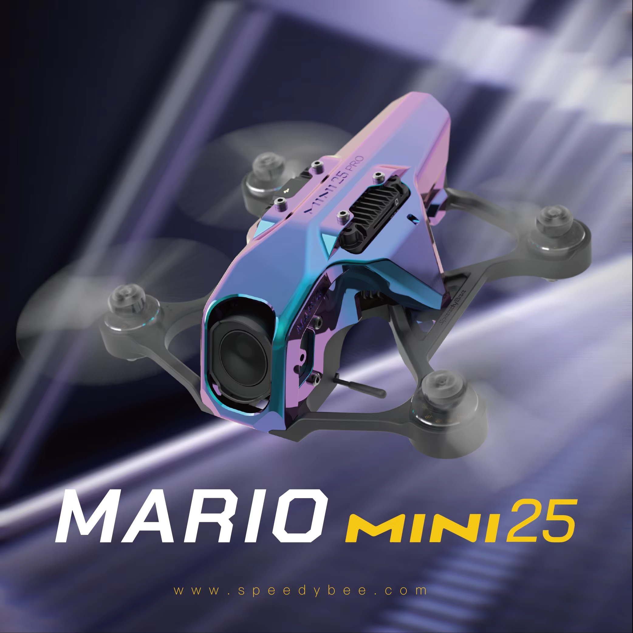 SpeedyBee Mario Mini25 PW /Mar - Rc Helicopter Case ulasan dan harga