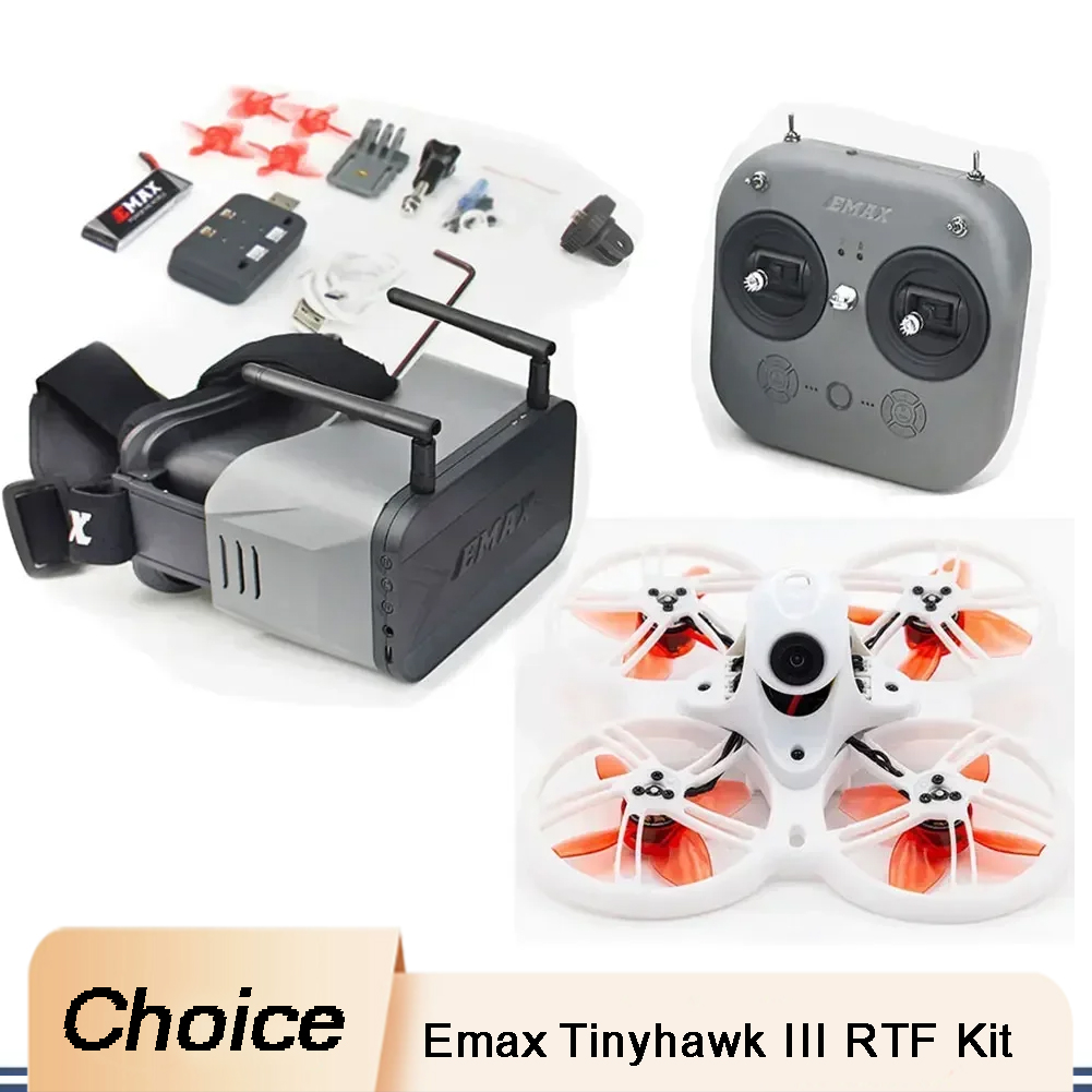 EMAX Tinyhawk III RTF Kit FPV  - Rc Helicopter Gas ulasan dan harga