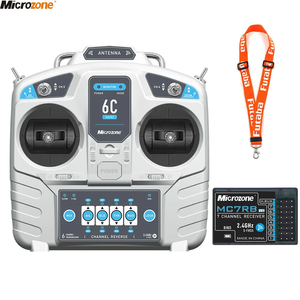 MicroZone MC6C Mini V2 2.4G 6C - Rc Helicopter Remote Control ulasan dan harga