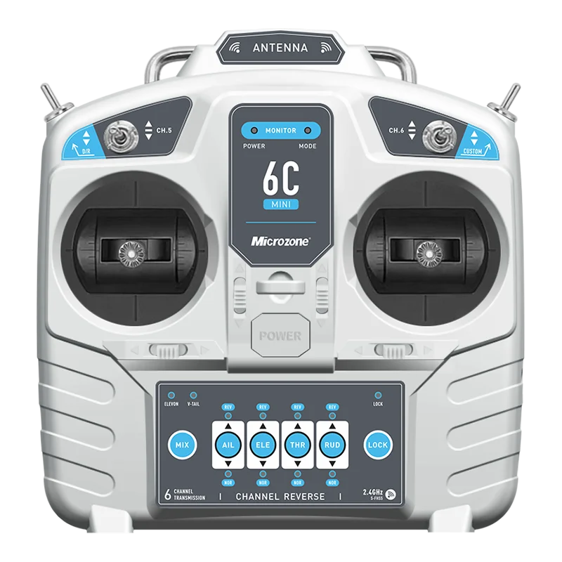 MicroZone MC6C Mini V2 2.4G 6C - Rc Helicopter Remote Control ulasan dan harga
