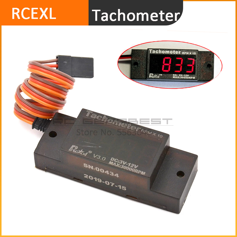 Rcexl V3.0 Mini Ignition Tacho - Rc Helicopter Bag ulasan dan harga