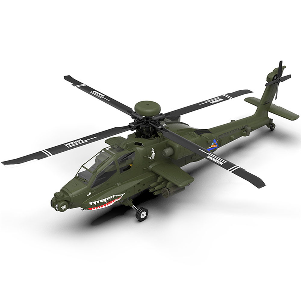 YXZNRC F11 AH-64D Apache RC He - Rc Helicopter Gyro ulasan dan harga