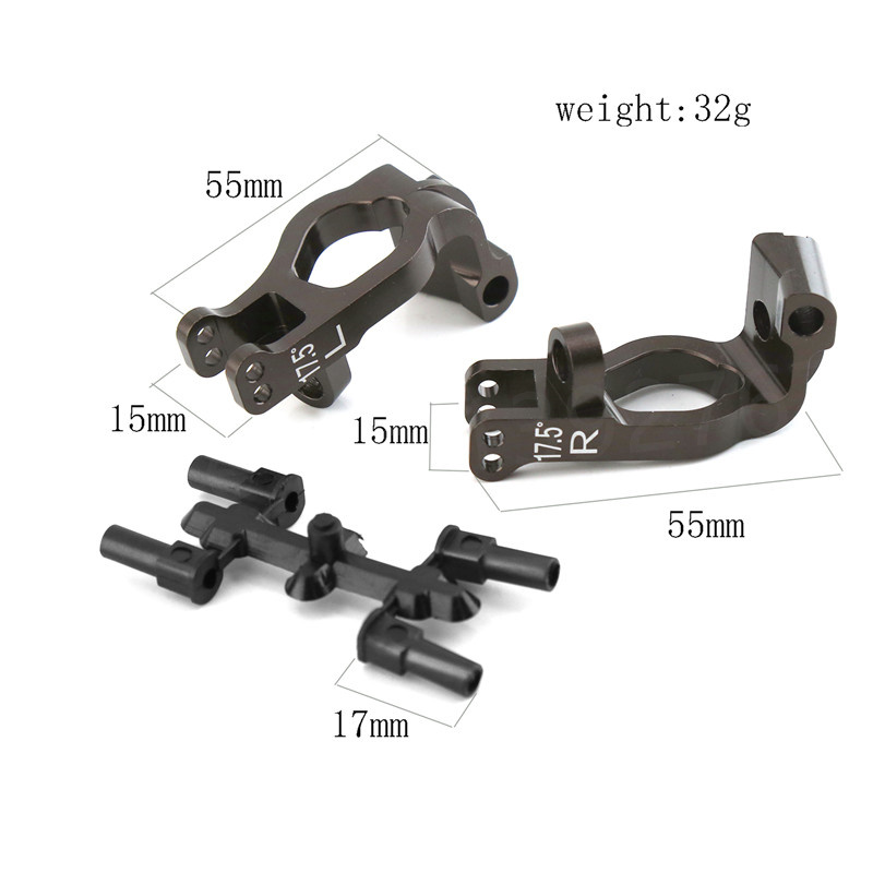 2pcs Metal 17.5 Degrees C-Hub  - Rc Helicopter Bag ulasan dan harga